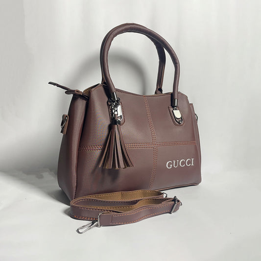Stylish Brown Handbag for Girls – Elegant  Purse with Wrist Strap | AmHa collections